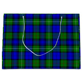 MacKenzie tartan blauwe groene vleid Groot Cadeauzakje (Voorkant)