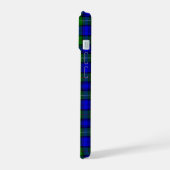 MacKenzie tartan blauwe groene vleid iPhone 15 Case (Linkerkant)