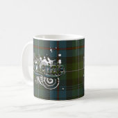MacKenzie Tartan Grunge Koffiemok (Voorkant links)