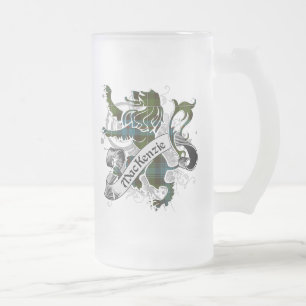 MacKenzie Tartan Lion Matglas Bierpul