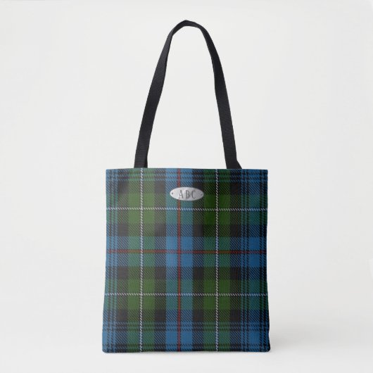 MACKENZIE TARTAN monogram Tas voor haar (Voorkant)