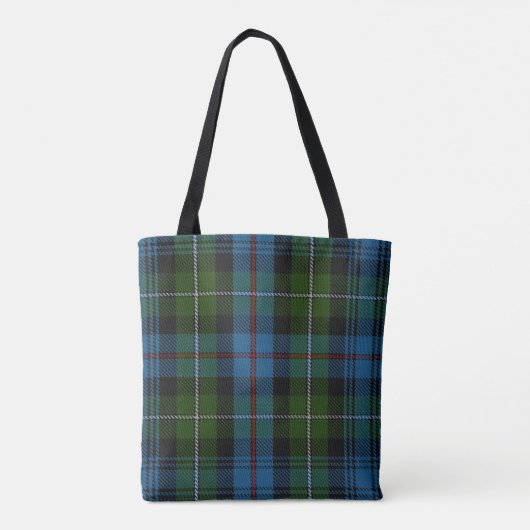 MACKENZIE TARTAN monogram Tas voor haar (Achterkant)