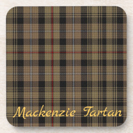 Mackenzie Tartan Onderzetters Huwelijkscadeau Set 