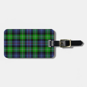 MacKenzie Tartan (ook bekend als Seaforth Highland Bagagelabel