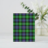 MacKenzie Tartan (ook bekend als Seaforth Highland Briefkaart (Staand voorkant)