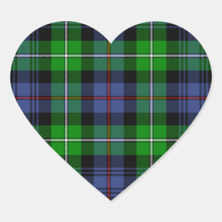 MacKenzie Tartan (ook bekend als Seaforth Highland Hart Sticker