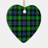 MacKenzie Tartan (ook bekend als Seaforth Highland Keramisch Ornament (Rechts)