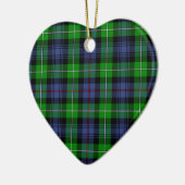 MacKenzie Tartan (ook bekend als Seaforth Highland Keramisch Ornament (Links)