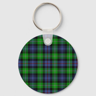 MacKenzie Tartan (ook bekend als Seaforth Highland Sleutelhanger