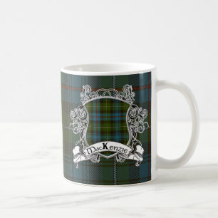 MacKenzie Tartan Shield Koffiemok