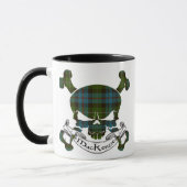 MacKenzie Tartan Skull Mok (Links)