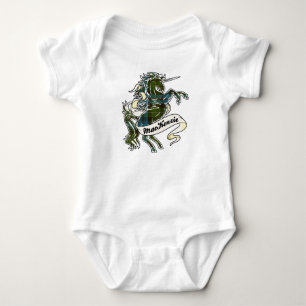MacKenzie Tartan Unicorn Romper