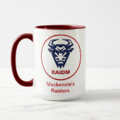 Mackenzie's Raiders "RAIDM" 15oz Mok (Links)