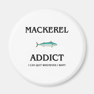Mackerel Addict Magneet