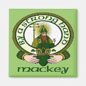 Mackey Clan Motto Magnet (Voorkant)