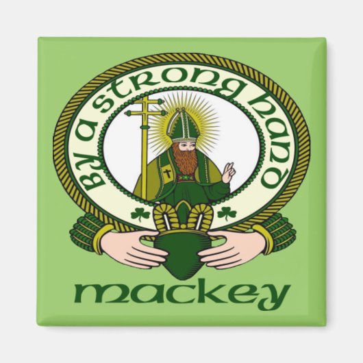 Mackey Clan Motto Magnet (Voorkant)
