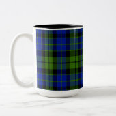 Mackie Scottish Tartan Tweekleurige Koffiemok (Links)