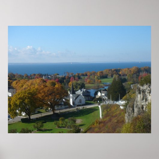 Mackinac — Autumn Colors Poster (Voorkant)