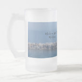 Mackinac Breakwater Frosted Mok (Links)