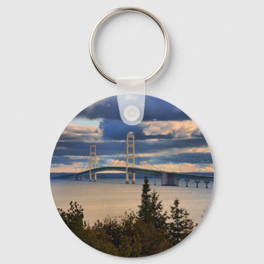 Mackinac Bridge 1060 Sleutelhanger (Voorkant)