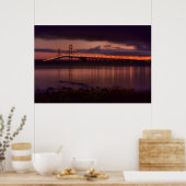 Mackinac Bridge #1240 C Poster (Keuken)