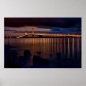 Mackinac Bridge #1257 Poster (Voorkant)
