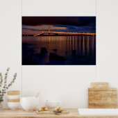 Mackinac Bridge #1257 Poster (Keuken)