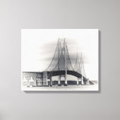 Mackinac Bridge - 2011 Canvas Afdruk (Voorkant)