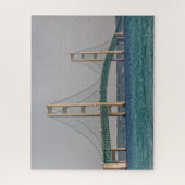 Mackinac Bridge 520-stuk Legpuzzel (Verticaal)