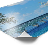 Mackinac Bridge afdrukken Foto Afdruk (Hoek)