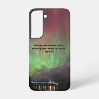 Mackinac Bridge Aurora Samsung Case Galaxy Hoesje