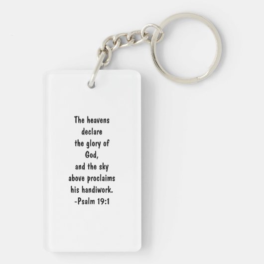 Mackinac Bridge Aurora Sleutelhanger (achterkant)