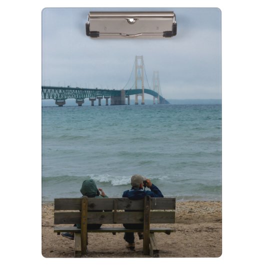 Mackinac Bridge bekijken Klembord (Voorkant)