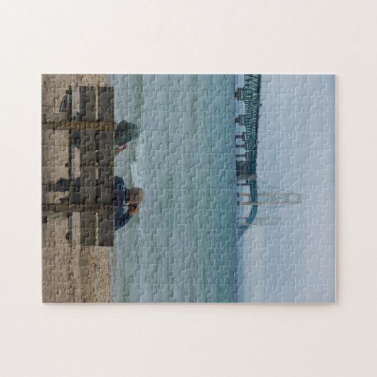 Mackinac Bridge bekijken Legpuzzel (Horizontaal)