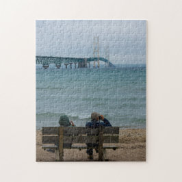 Mackinac Bridge bekijken Legpuzzel