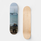 Mackinac Bridge bekijken Persoonlijk Skateboard (Voorkant)