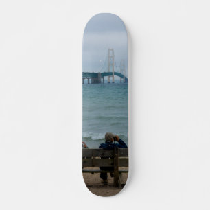 Mackinac Bridge bekijken Persoonlijk Skateboard