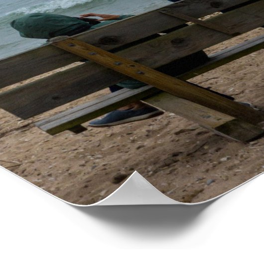 Mackinac Bridge bekijken Poster (Hoek)