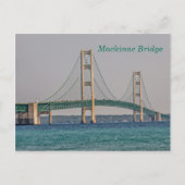 Mackinac Bridge Briefkaart (Voorkant)