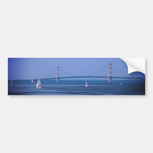Mackinac Bridge Bumpersticker (Voorkant)