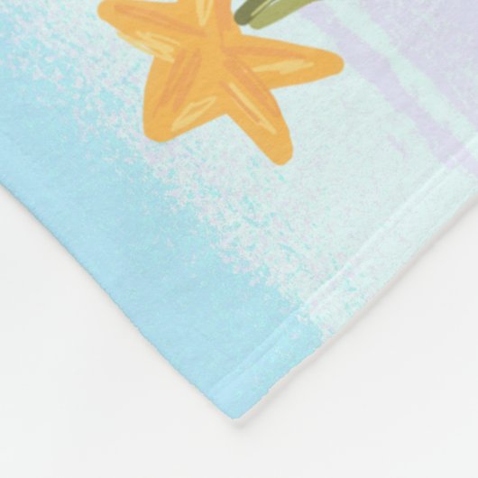 Mackinac Bridge Christmas Fleece Deken (Hoek)