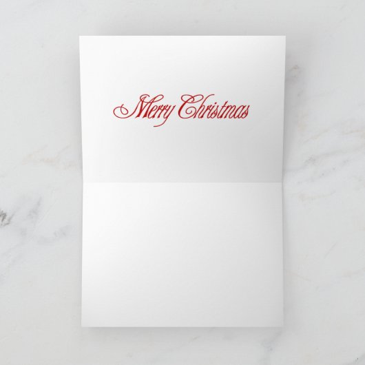 Mackinac Bridge Christmas Kaart  Truck (Binnen)