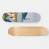 Mackinac Bridge en Canoes Persoonlijk Skateboard (Horizontaal)