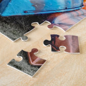 Mackinac Bridge en Canoo's Select Color Legpuzzel (Zijkant)