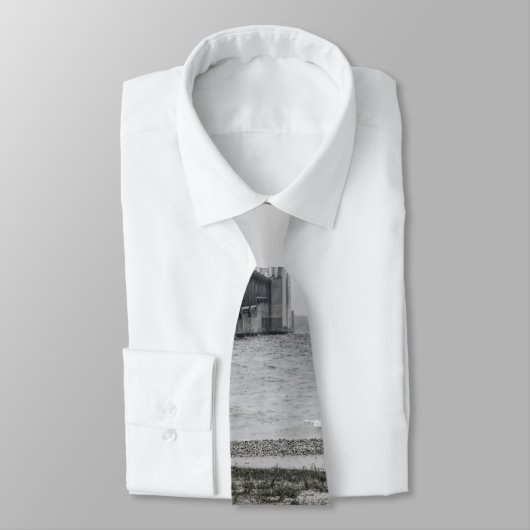 Mackinac Bridge en Canoo's selecteren het Stropdas (Gebonden)