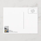 Mackinac Bridge en Canoo's selecteren kleurdenking Briefkaart (Achterkant)