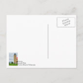Mackinac Bridge en Lighthouse Briefkaart (Achterkant)