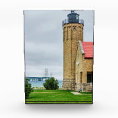 Mackinac Bridge en Lighthouse Fotoblokken (Voorkant)