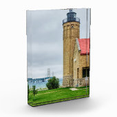 Mackinac Bridge en Lighthouse Fotoblokken (Links)