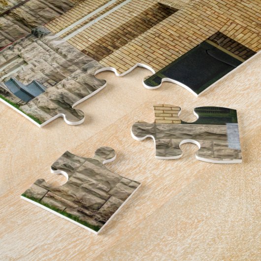 Mackinac Bridge en Lighthouse Legpuzzel (Zijkant)